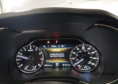 2017 Nissan Maxima 3.5 Platinum z USA, uszkodzony, nr VIN 1N4AA6AP1HC446416